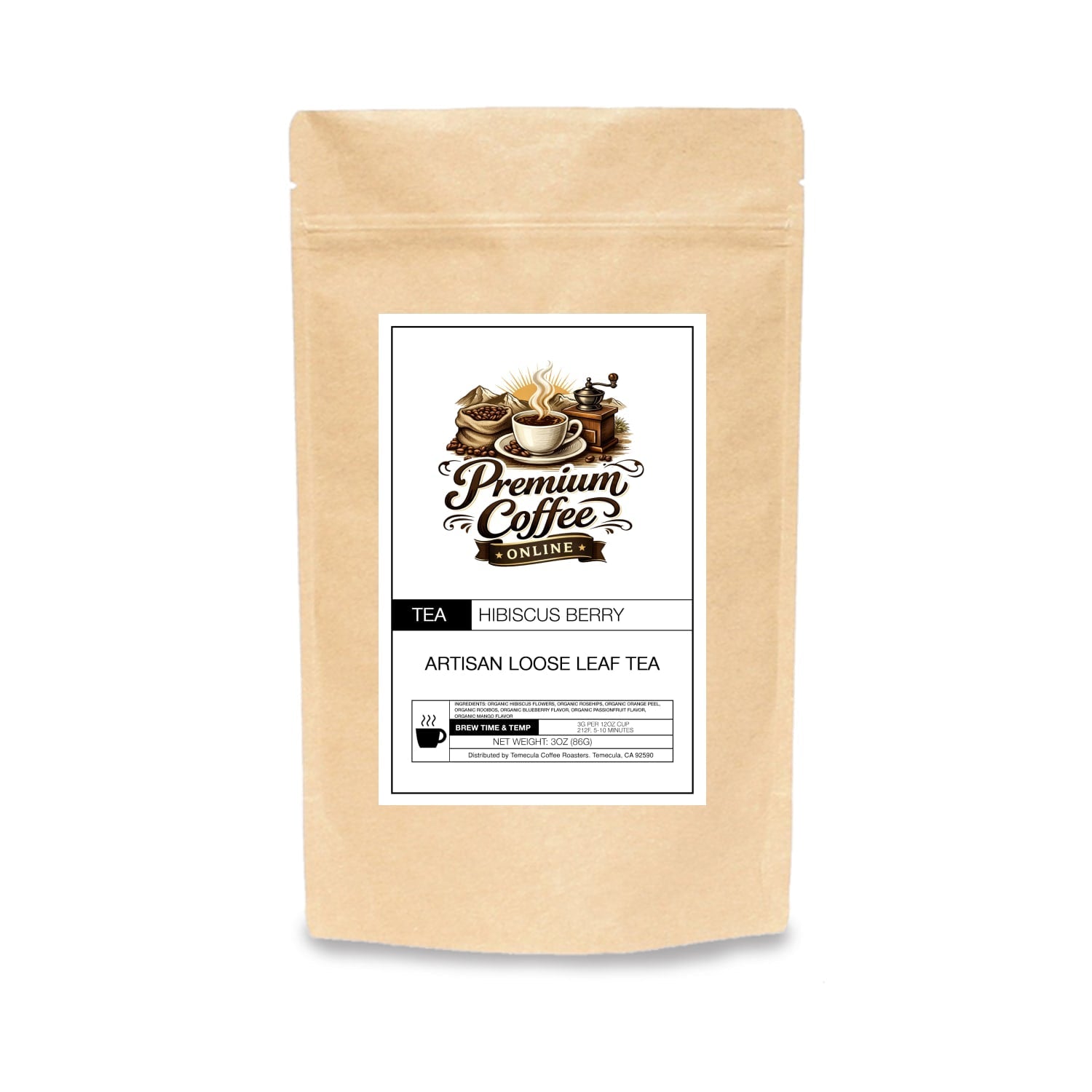 Hibiscus Berry Tea - Premium Coffee Online